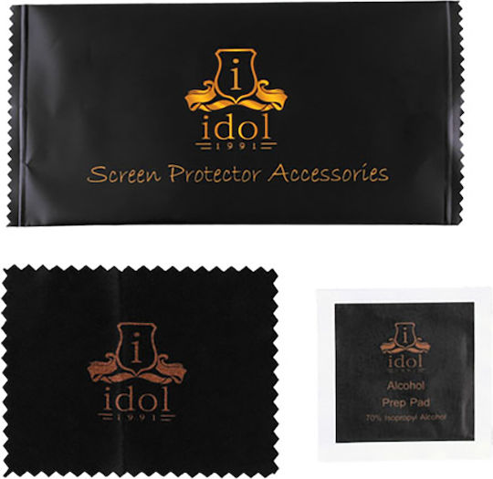 Idol 1991 5g 3D 0.3mm Full Face Tempered Glass Μαύρο (Motorola Edge 40 Pro)