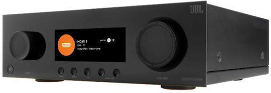 JBL Home Cinema Amplifier 4K/8K 9.2 Channels 140W/8Ω with HDR and Dolby Atmos Black