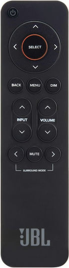 JBL Home Cinema Amplifier 4K/8K 9.2 Channels 140W/8Ω with HDR and Dolby Atmos Black