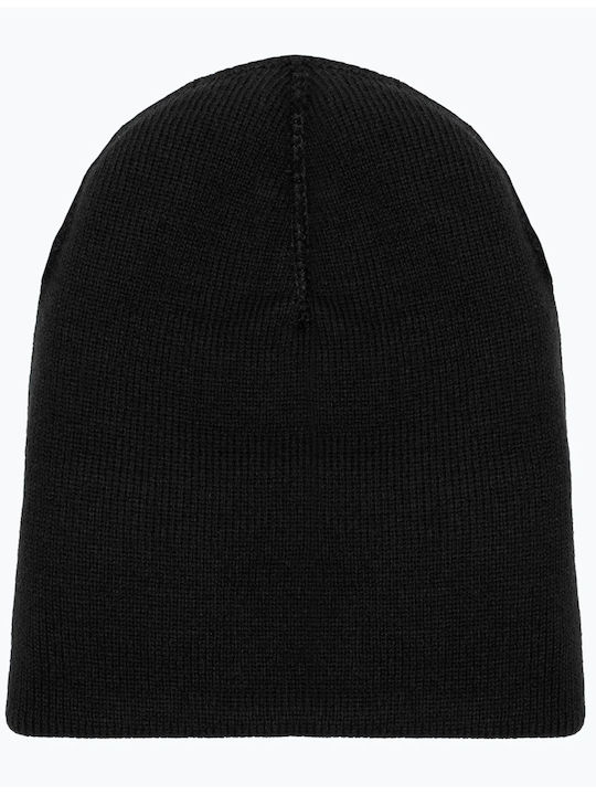 Tall Cuff Beanie Ανδρικός Σκούφος Πλεκτός σε Μαύρο χρώμα