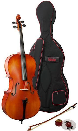 Hidersine Vivente 4/4 Cello With Case and Bow