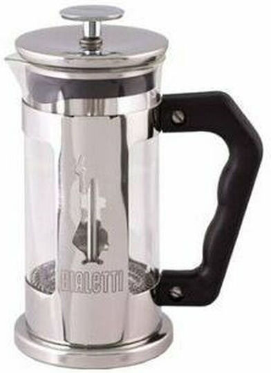 Bialetti Preziosa Cafetieră cu Filtru Manual din Oțel Inoxidabil Argintie 350ml