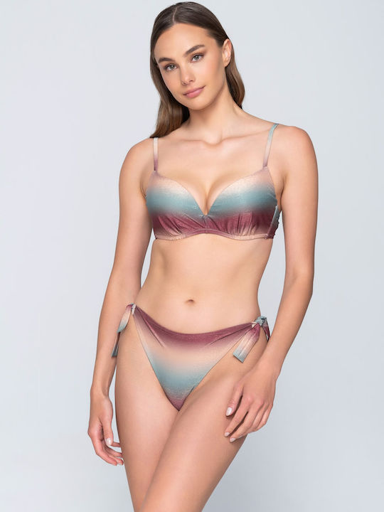 Luna Ombre Bikini Slip Gold