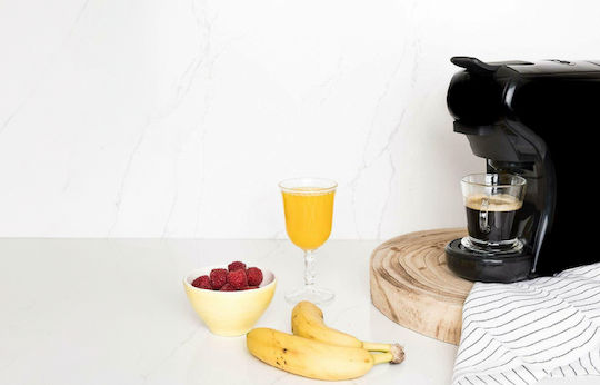 DictroLux Alice Καφετιέρα για Κάψουλες Nespresso Πίεσης 19bar Μαύρη