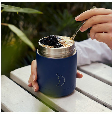 Chilly's Inox Thermo Lunch Box Matte Blue 300ml