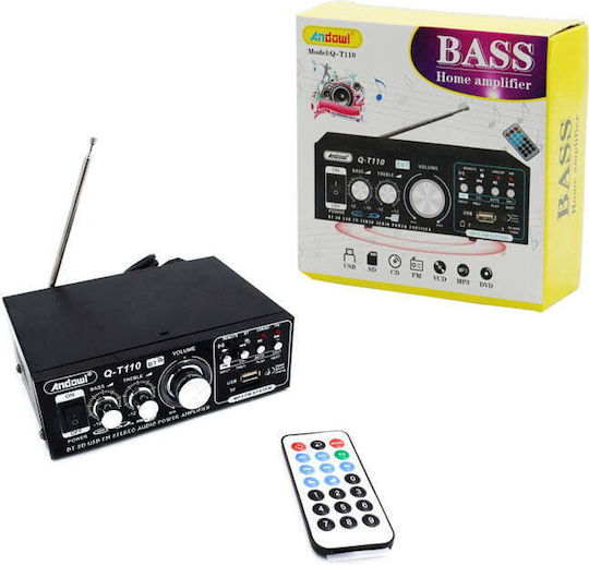 Andowl Q-T110 Max Τελικός Ενισχυτής Hi-Fi Stereo 105378 Μαύρος