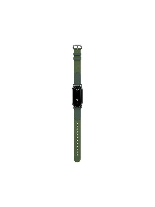 Xiaomi Λουράκι Δερμάτινο Πράσινο (Smart Band 8 / Smart Band 9 / Smart Band 10)