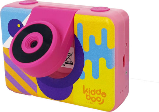 Kiddoboo 32GB Action Camera SD (480p) with Screen 3" Pink