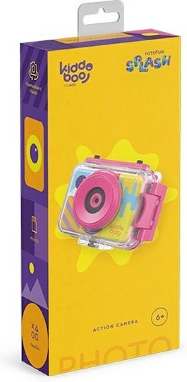 Kiddoboo 32GB Action Camera SD (480p) με Οθόνη 3" Splash Yellow