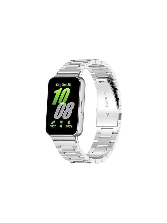 Volte-Tel Armband Rostfreier Stahl Silber (Galaxy Fit3)