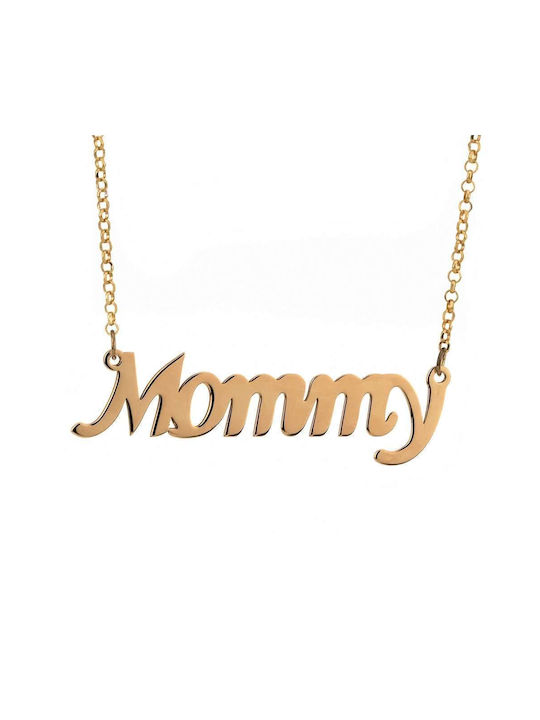 Goldsmith Necklace Mum from Gold Plated Silver