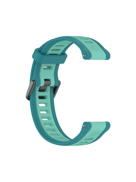Techsuit Strap Silicone Turquoise (Huawei Watch GT4/GT5 41mm / GT5 Pro 42mm)
