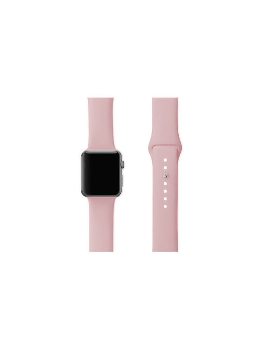 Λουράκι Ροζ (Apple Watch 42 / 44 / 45 / 49 mm - Ροζ Απαλό)