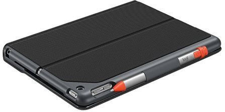 Logitech Flip Cover Rezistentă cu Tastatură în Engleză Marea Britanie Negra (iPad 2019/2020/2021 10.2'' - iPad 2019/2020/2021 10.2'') 920-009480