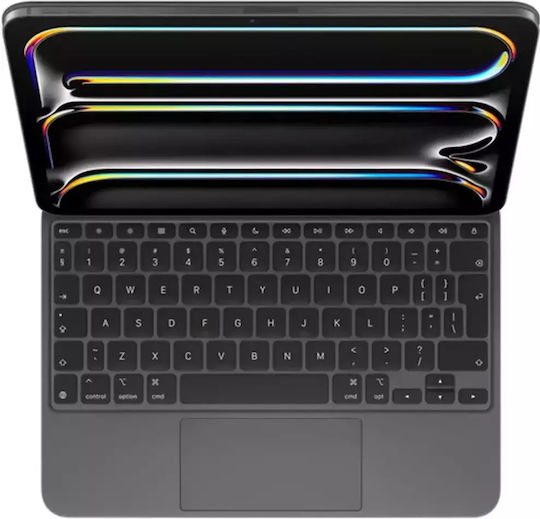 Apple Magic Keyboard Ipad Pro 11" M5 M4 Black Greek