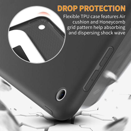 Tech-Protect SMARTCASE Flip Cover Μαύρη (iPad 2017/2018 9.7")