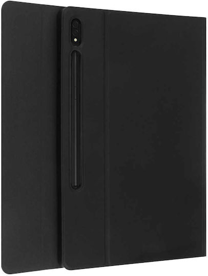 Strado Флип Капак с Клавиатура на Английски Език САЩ Черен Samsung Galaxy Tab S7 FE Samsung Galaxy Tab S7 Plus
