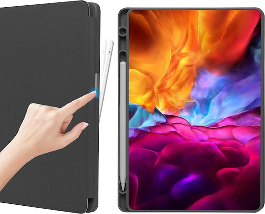 Techsuit Флип капак Черен (Samsung Galaxy Tab A9 Plus)