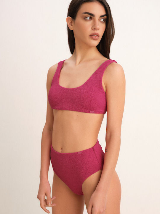 Diverse System Bikini Slip High Waist D. Pink