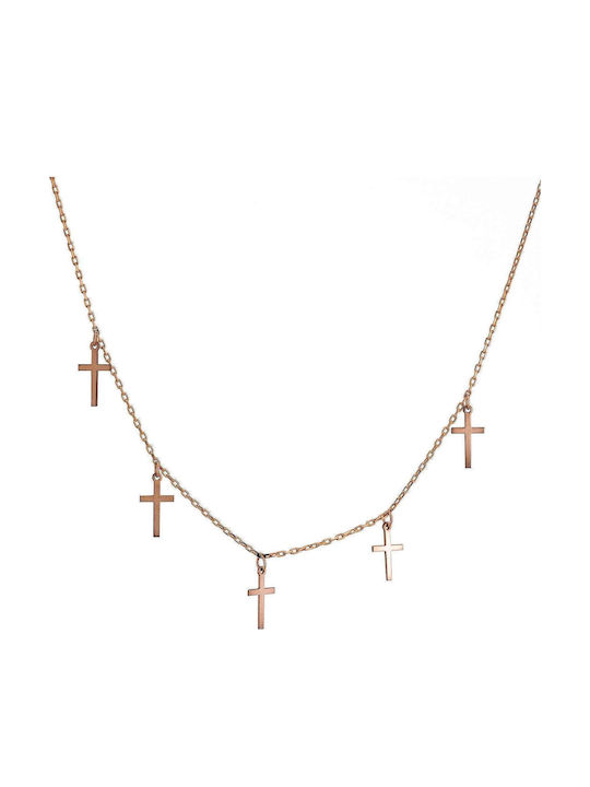 Goldsmith Ασημένιος Σταυρός Επιχρυσωμένος