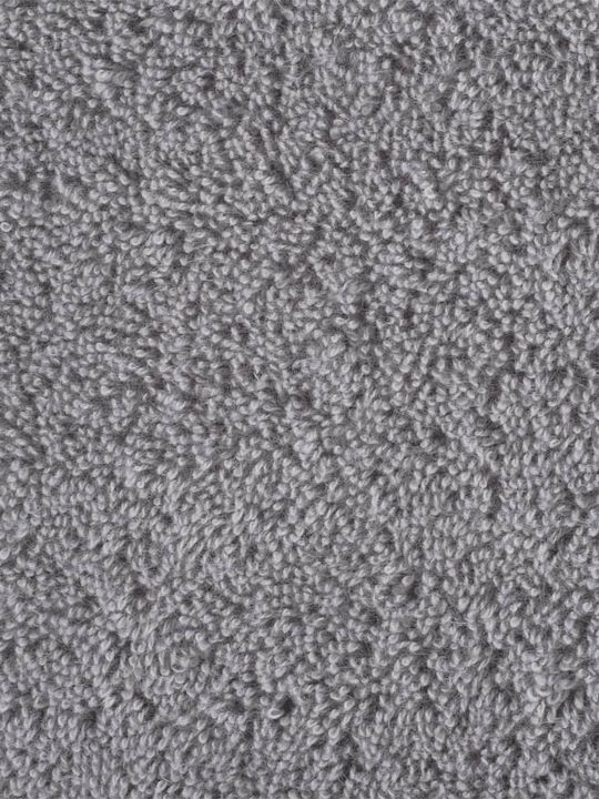 vidaXL Bath Towel 100x200cm Gray 4 Pieces Weight 600gsm