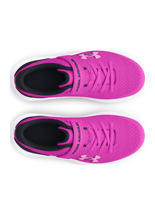 Surge 4 PS Kids Sports Shoes Running with Hoop & Loop Closure Purple