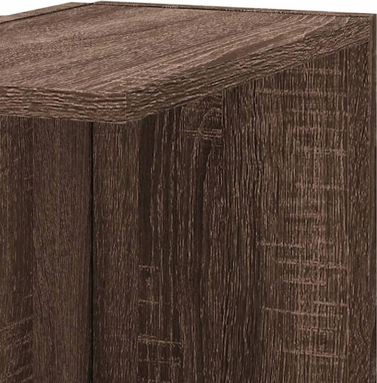Raft Colțar Maro Stejar 36.5x36.5x140 cm