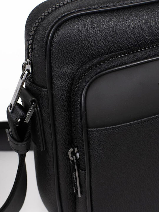 Herrentasche Schulter / Crossbody Schwarz