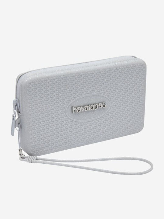 Damen Necessaire in Silber Farbe