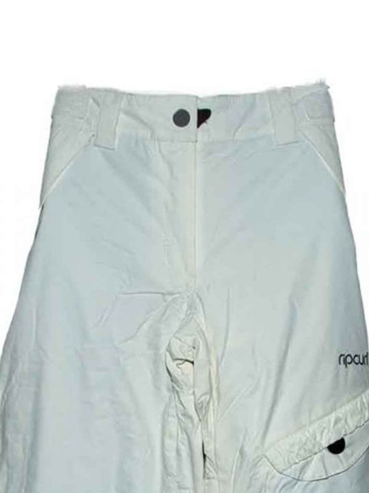 Rip Curl S2GPGI-1000 Pantaloni de schi și snowboard pentru femei Ski & Snowboard Alb