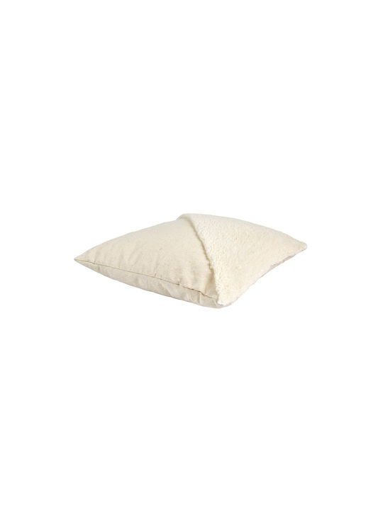 The Home Deco Factory Sofa-Kissen Beige 40x40 cm