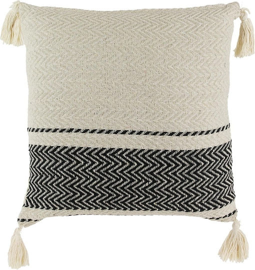 The Home Deco Factory Sofa-Kissen Mit Quasten 40x40cm