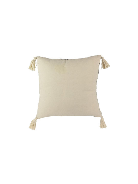 The Home Deco Factory Възглавница За Диван С Пискюли 40x40см