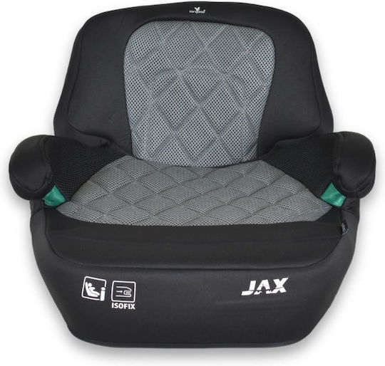 Cangaroo Jax Καθισματάκι Αυτοκινήτου Booster με Isofix Γκρι 22-36 kg