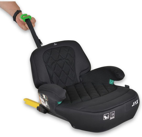 Cangaroo Jax Autositz Kindersitz i-Size mit Isofix Schwarz 22-36 kg