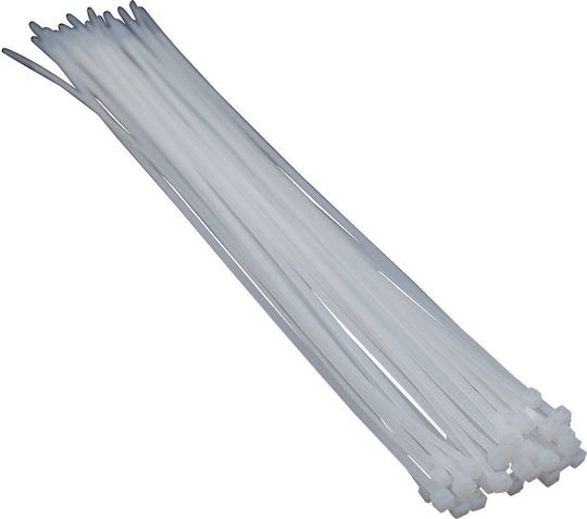 Uncle George Plastic Cable Ties 300mmx4.8mm In Transparent Colour 100 Pieces 03.05.02-0004-300x4.8mm