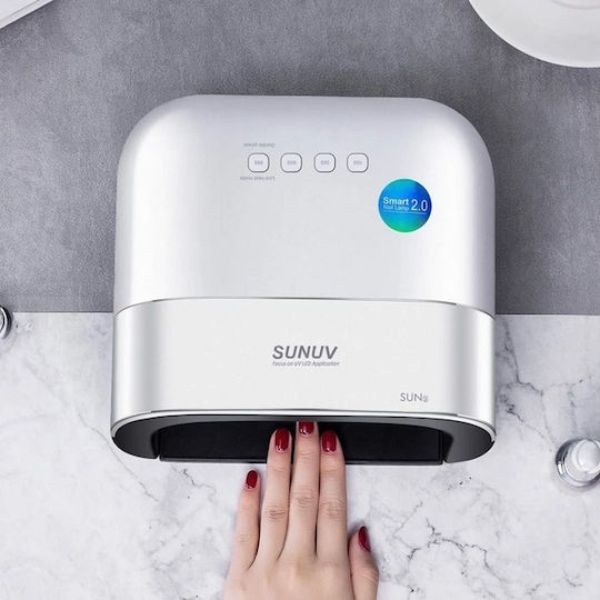 3 Smart 2.0 Nail Polish Curing Lamp UV / LED 48W White