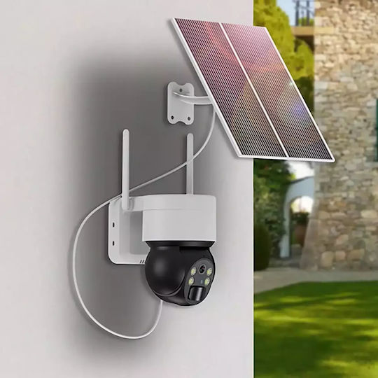 Choetech 01.03.05.ASC006-4G IP Surveillance Camera 4G Full HD+ 4MP Waterproof Battery Powered with Two-Way Communication and Lens 4mm