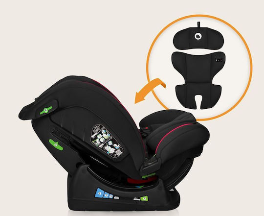 Lionelo Aart Baby Car Seat i-Size Black - Carbon Red 0-36 kg
