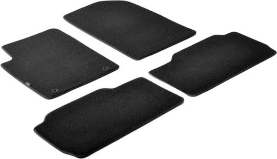 Lampa Set of Front and Rear Mats 4pcs for Volvo XC 70 Black