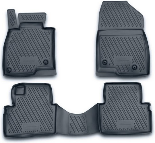 Race Axion Set of Front and Rear Mats 4pcs for Mazda MX-5 1998-2005 Black