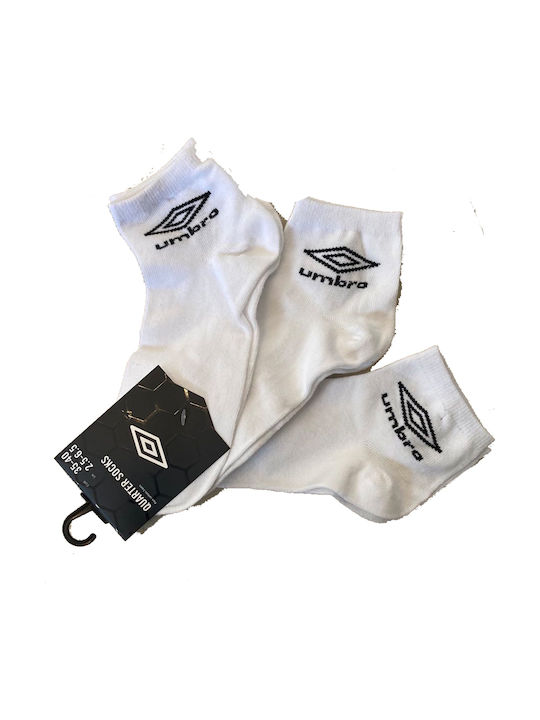 Umbro Αθλητικές Κάλτσες Λευκές