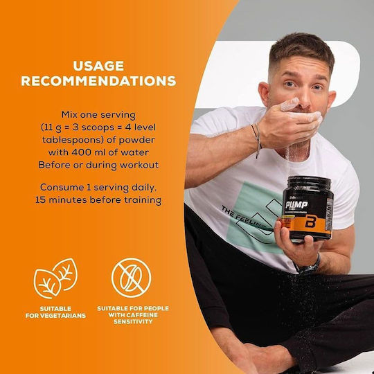 Biotech USA Pump Caffeine Free 330gr Tropical Fruit