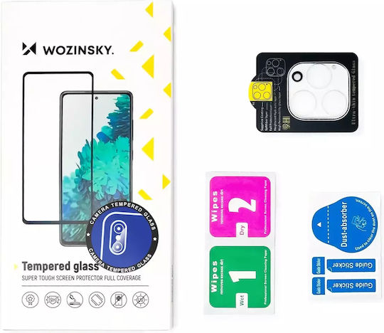 Wozinsky Kameraschutz Gehärtetes Glas Black für das Samsung Galaxy A35