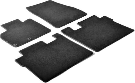 Lampa Set of Front and Rear Mats 4pcs for Renault Espace 2015+ Black