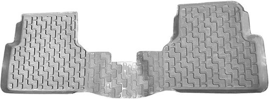 Auto Gs Front Mats 2pcs Tray Type for Mercedes-Benz Actros Black