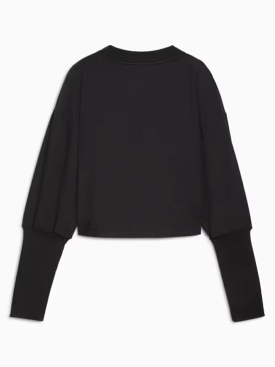 PUMA Studio Cloudspun Women's Blouse Black