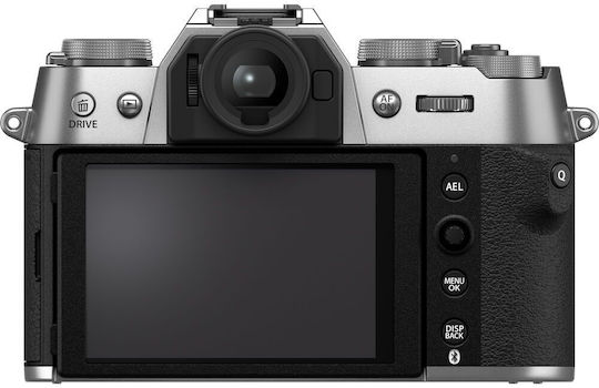 Fujifilm X-T50 Mirrorless Φωτογραφική Μηχανή Body Ασημί