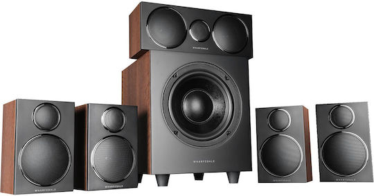 Wharfedale Heimkino-Lautsprecherset 5.1 DX-3 HCP 70W Walnuss