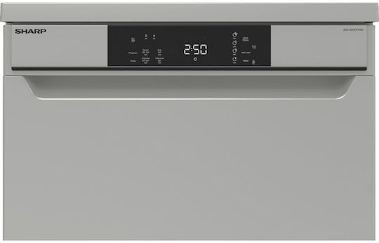 Sharp Mașină de spălat vase independentă pentru 13 seturi de vase L59.8xÎ85cm Inox